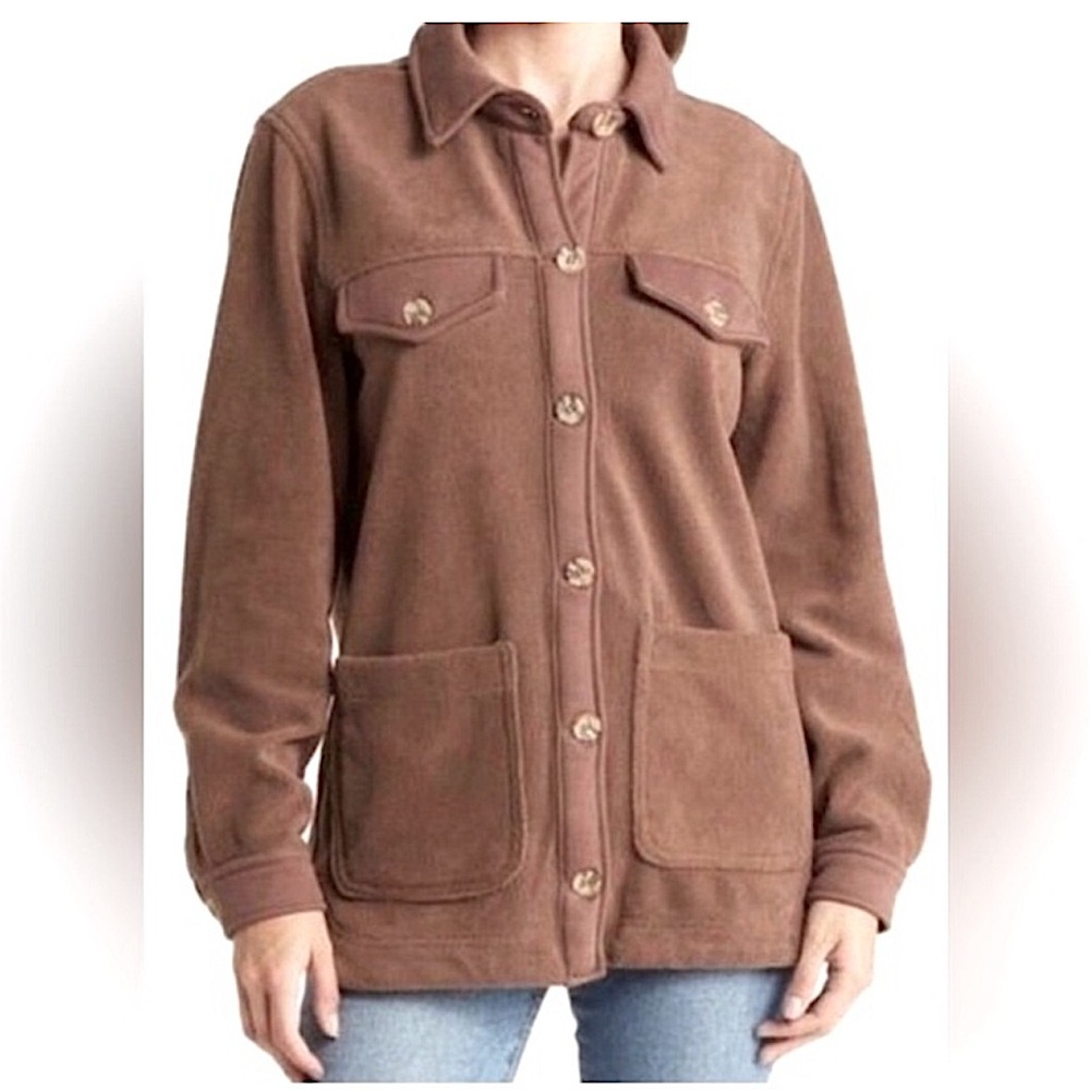 Blank NYC Right For Me Fleece Grandpa
Shacket Ladies XL